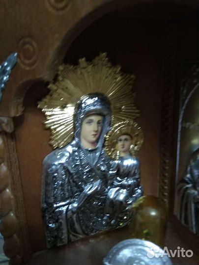 Икона угловая с электро подсветкой