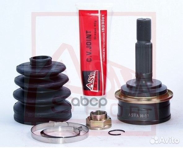 Шрус внешний прав/лев DH17 asva