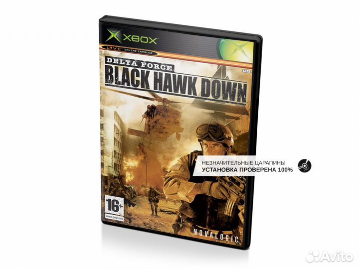 Delta Force Black Hawk Down, б/у, незнач.царап., а