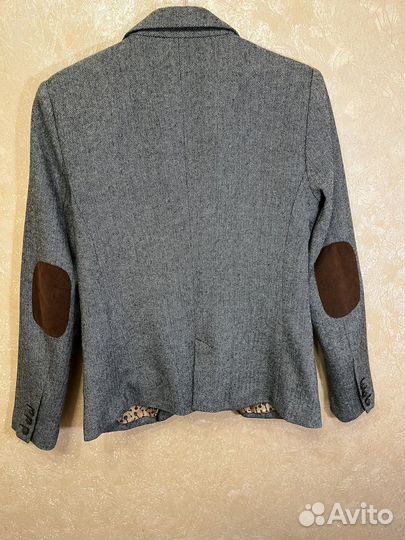 Твидовый женский пиджак 40-42 размер