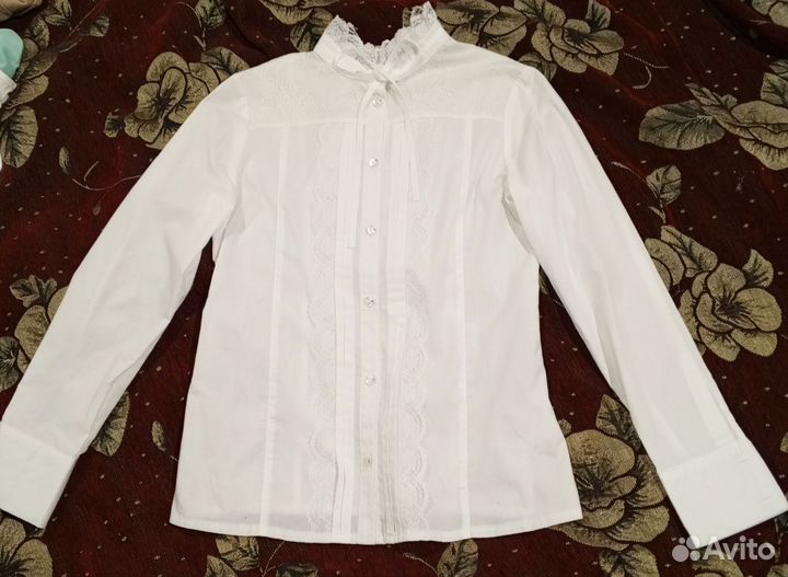 Блузка школьная детская