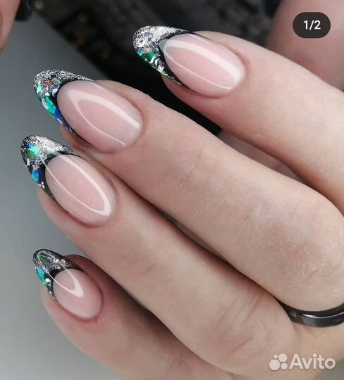 Наращивание ногтей, педикюр