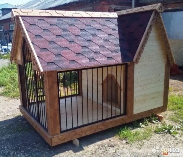 Будка вольер для собаки