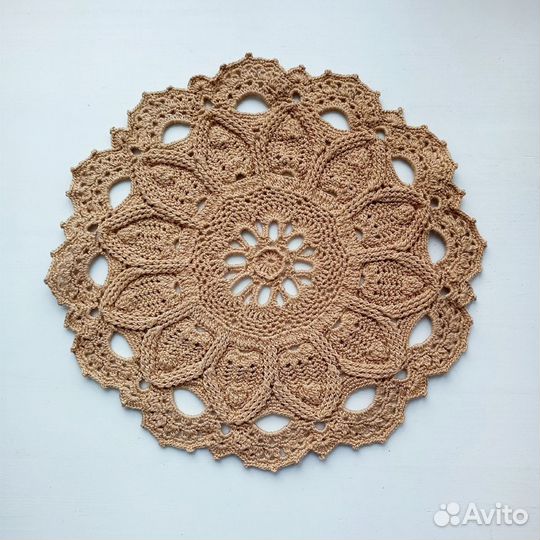 Вязаные салфетки
