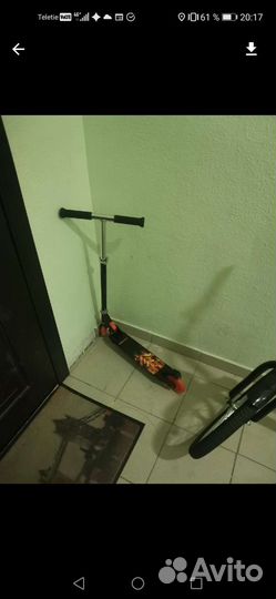 Самокат детский новый