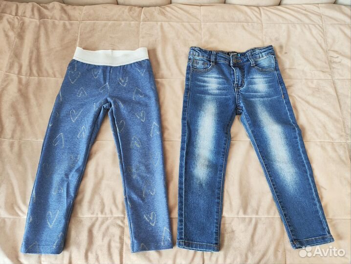 Вещи пакетом на девочку 104 110