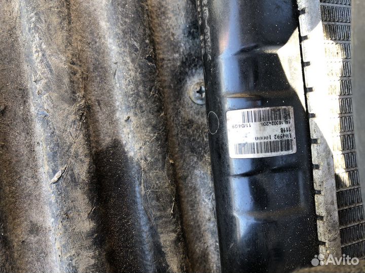 Радиатор с вентилятором для лада калина, приора