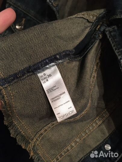 Джинсовая жилетка Topshop 36 (S)