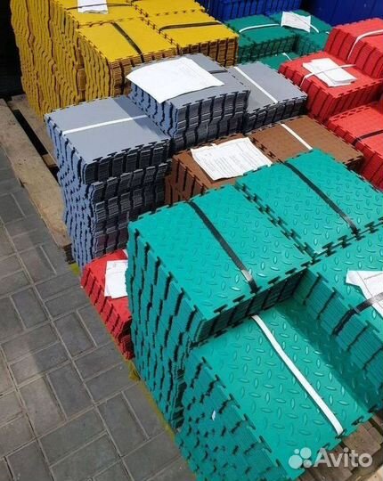 Модульная плитка пвх