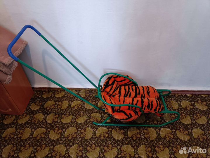 Детские зимние санки