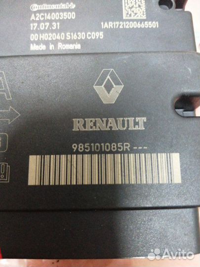 Блок управления air bag Renault Logan 2 2014+