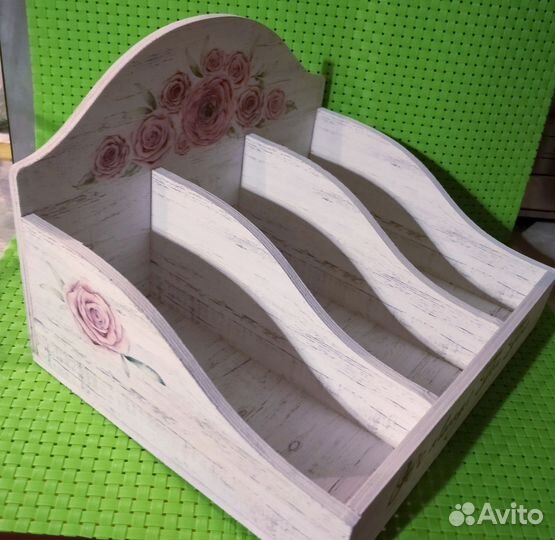 Новый деревянный ящик для чайных пакетиков