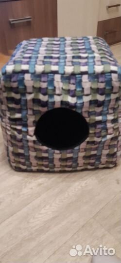 Лежанка домик для собаки
