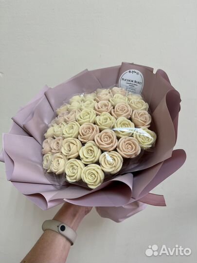 Букет из шоколадных роз