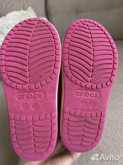 Сапоги crocs c10 для девочки