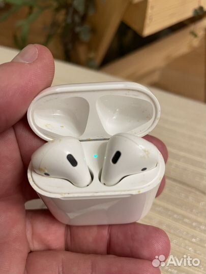 Беспроводные наушники apple airpods 2