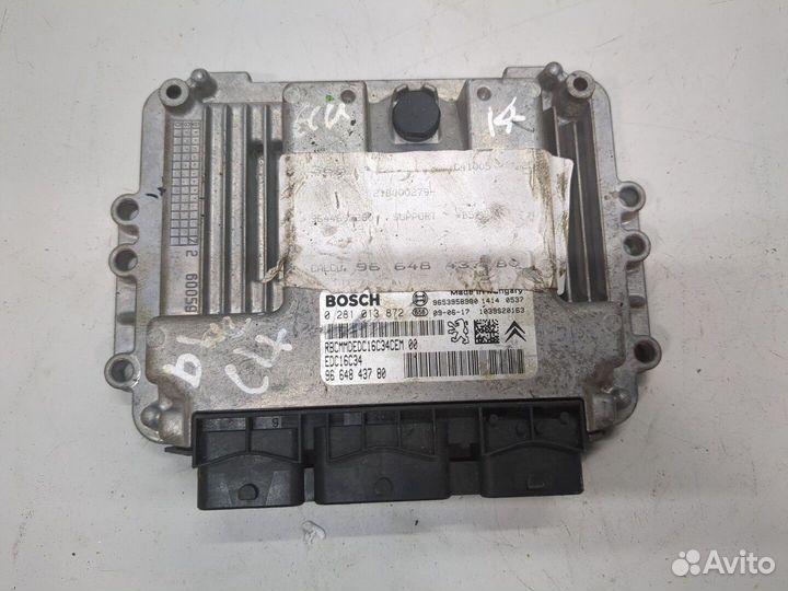 Блок управления двигателем Citroen C4 Picasso, 201