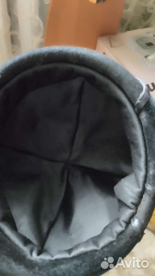 Шапка женская фетровая с велюром