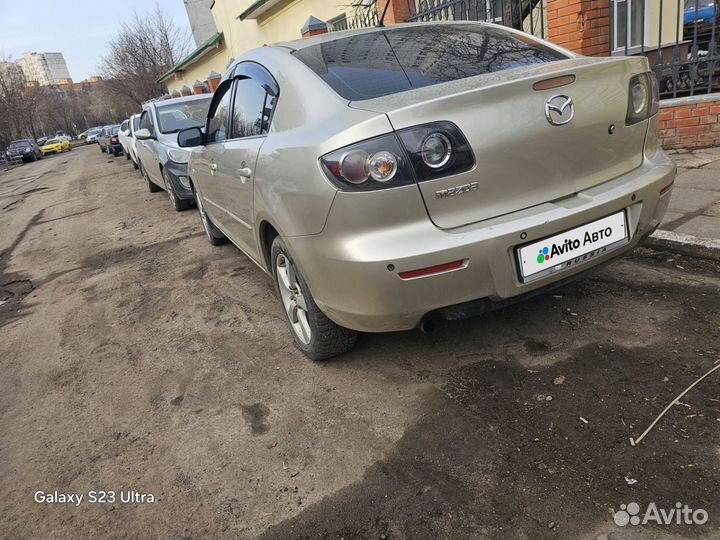 Mazda 3 1.6 AT, 2008, 165 000 км