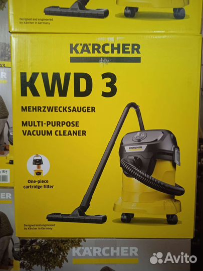Пылесос karcher KWD 3