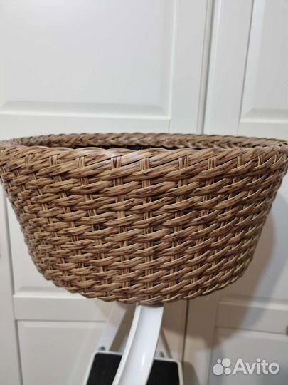 Кашпо из искусственного ротанга 15 литров