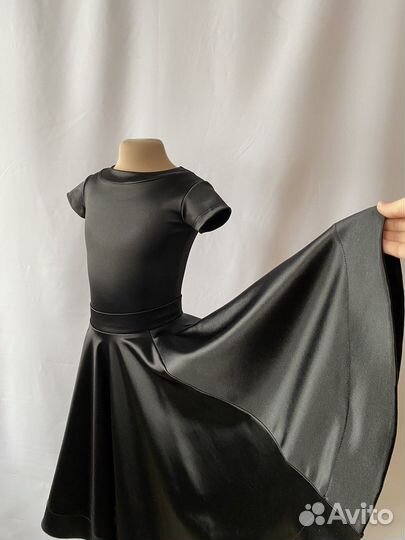 Боди и юбка/платье для бальных танцев