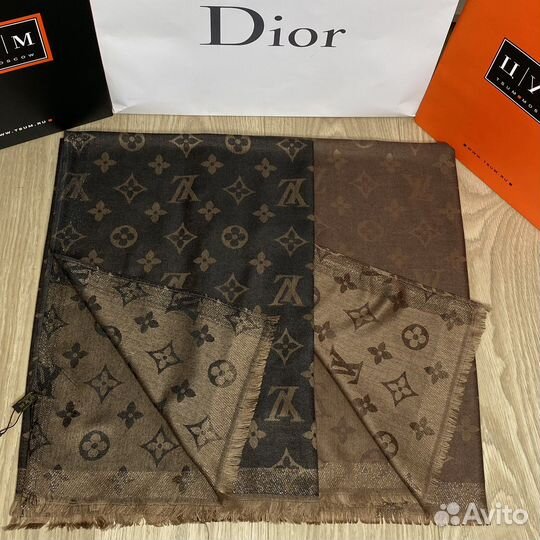 Платок шаль louis vuitton