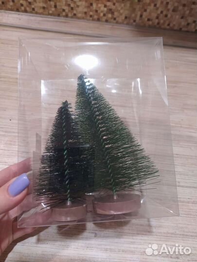 Икеа винтер 2021 Ёлки, 3шт