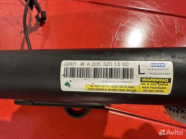 Амортизатор Cтойка зад левая Mercedes W205 C63 AMG