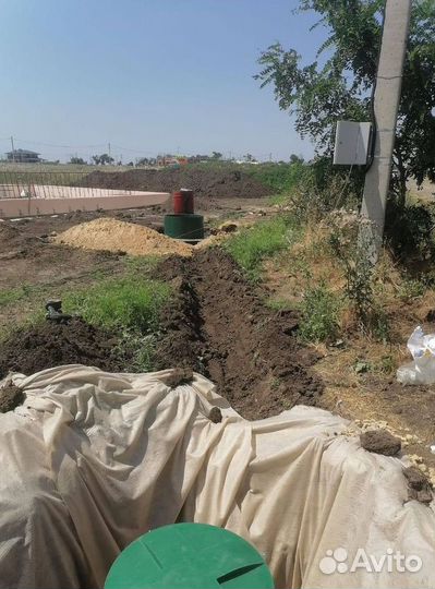 Установка канализации септик под ключ