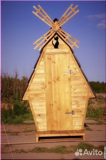 Уличный туалет с установкой KEY667