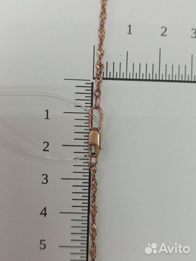 Золотая цепь 41,00см. 375* Арт. 67