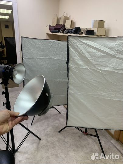 Студийный импульсный свет, комплект вспышек