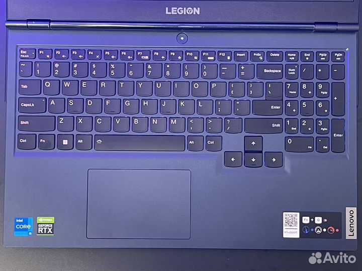 Ноутбук Lenovo legion i5/8/512SSD/RTX3050