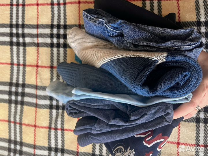 Детские вещи пакетом на мальчика 128 134