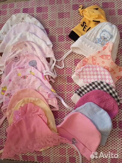 Чепчики и шапочки