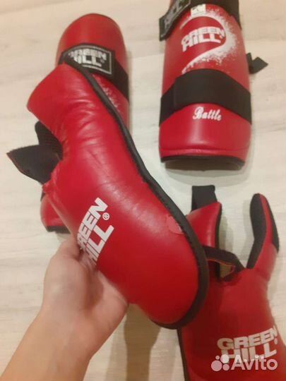 Защита голени и стопы каратэ