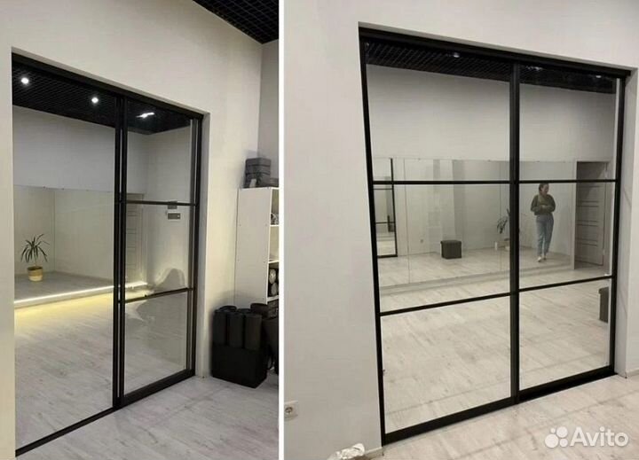 Раздвижные перегородки для зонирования