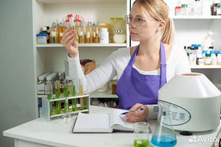 Разработка рецептур косметики, косметический химик