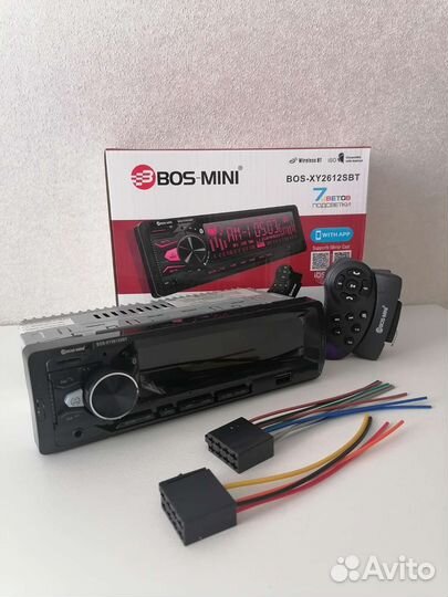 Автомагнитола BOS-mini с Bluetooth