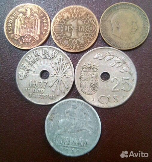 Монеты Европы 1900-1950