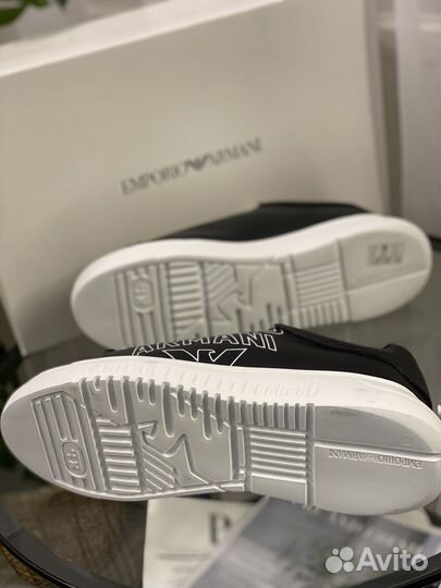 Кожаные Сникеры Emporio Armani раз 43,44