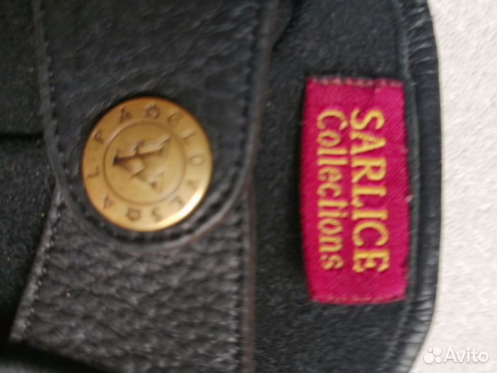 Перчатки кожаные без пальцев