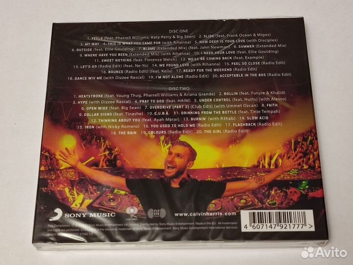 2xcd Calvin Harris - Greatest Hits