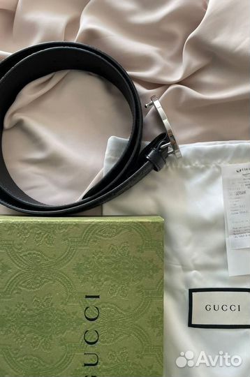 Кожаный ремень Gucci оригинал