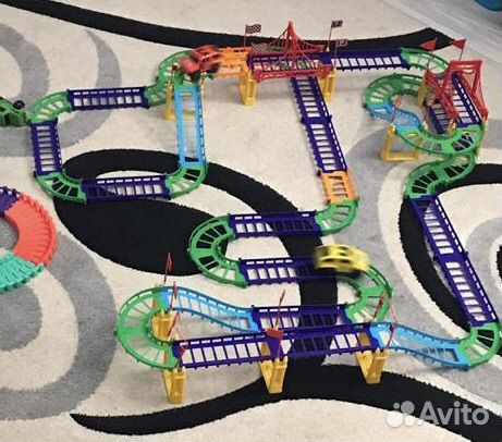 Гибкий трек, гибкая трасса для машинок