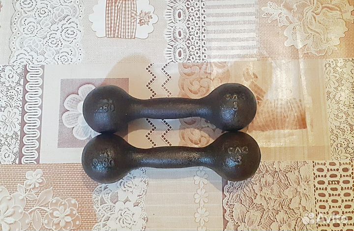 Гантели 2шт по 3кг СССР