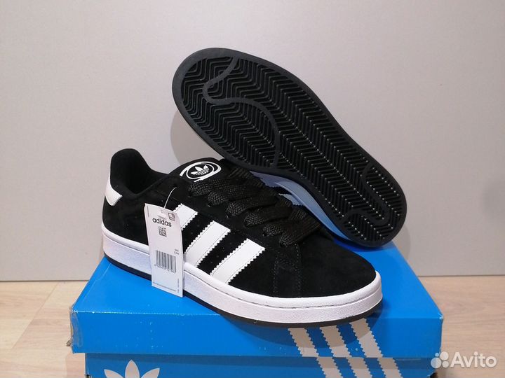 Кроссовки Adidas campus 00s чёрные