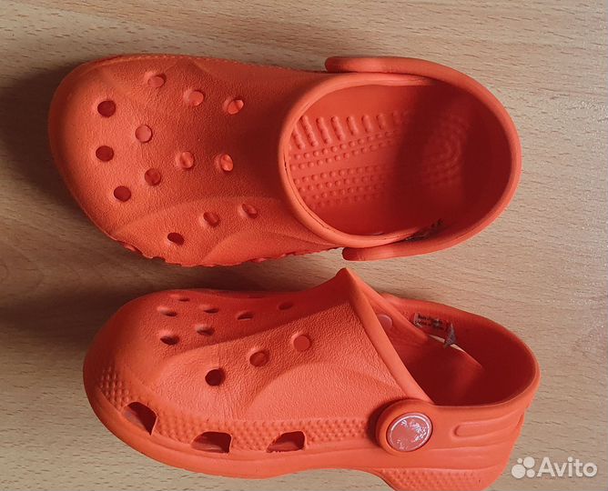 Crocs сандалии мальчики 8 9 р