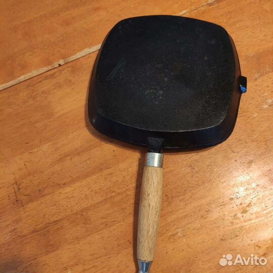 Чугунная сковорода гриль